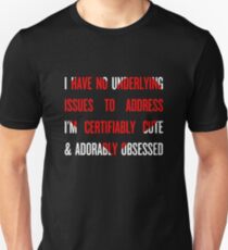 Camiseta ajustada Loco ex novia: solo soy una chica enamorada