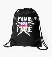 Five by Five Drawstring Bag