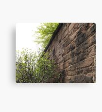 Sixth Street Embankment, Former Pennsylvania Railroad Embankment, Jersey City, New Jersey Canvas Print
