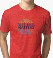 Free Press Matters Tri-blend T-Shirt