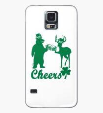 Glücklicher Beifall St. Patricks Tages! Hülle & Klebefolie für Samsung Galaxy