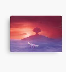 Flying to Pure land Canvas Print