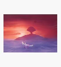 Flying to Pure land Photographic Print