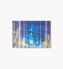 Valak Mountains by Night Art Board