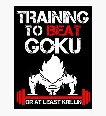 train saiyan Photographic Print