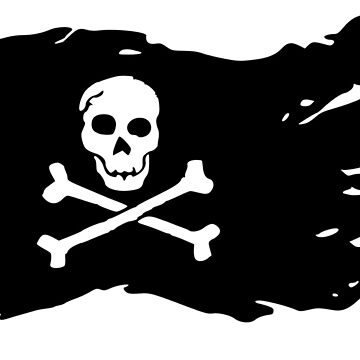 Jolly Roger Sticker for Sale by Machinations