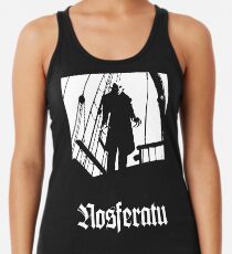 Nosferatu black Racerback Tank Top