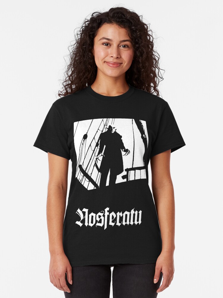 &ldquo;Nosferatu black&rdquo; T-shirt by GamusinoHunter | Redbubble