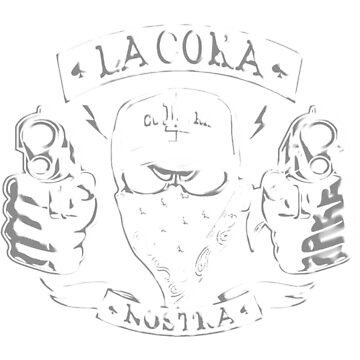 LA Skull - La Coka Nostra - Sticker