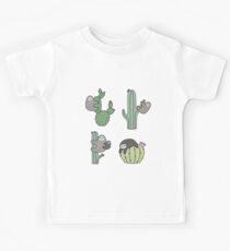Kakteen-Faultiere Kinder T-Shirt