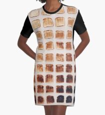 Toast Graphic T-Shirt Dress