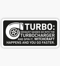 Turbo Witchcraft - Jeremy Clarkson Sticker