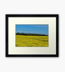 And it was all yellow Framed Print