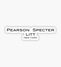 Pearson Specter Litt Sticker