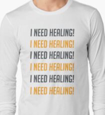 i need healing! Long Sleeve T-Shirt