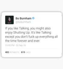 Bo Burnham Tweet Sticker