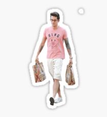 Pegatina John Mayer se ve muy bien con las compras