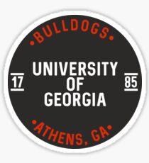 University of Georgia - Style 25 Sticker