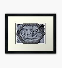 Times Were Tough Framed Print
