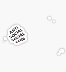 Anti-social social club Sticker