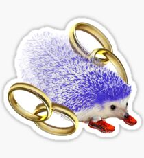 GOTTA GO FAST!! With Rings Version Sticker