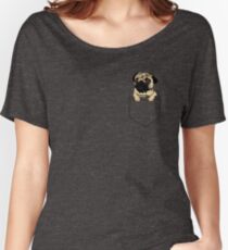 Pocket Pug Women's Relaxed Fit T-Shirt