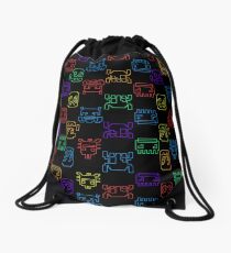 Computer game Drawstring Bag
