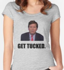 Tucker Carlson #13 Women's Fitted Scoop T-Shirt
