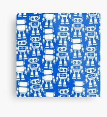 Little robots Metal Print