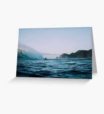 Surfing Greeting Card