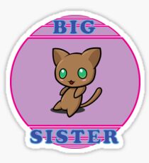 Chibi Cat - Big Sister Sticker