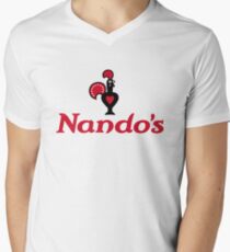 Nando's Men's V-Neck T-Shirt