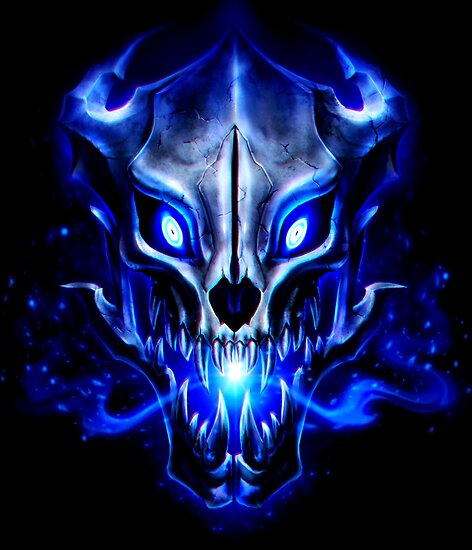 gaster blaster posters by thorsend redbubble