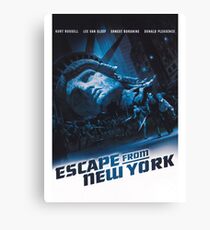 Escape from New York Canvas Print
