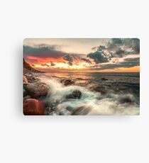 Golden hour Canvas Print
