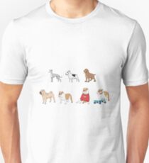 Purebred dogs 3 Unisex T-Shirt