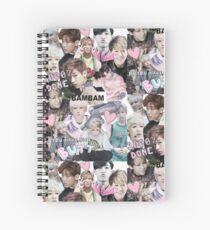 Bambam Collage Spiral Notebook