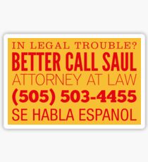 Better Call Saul Sticker