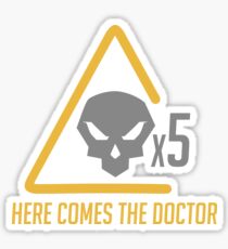 Here comes the doctor Sticker