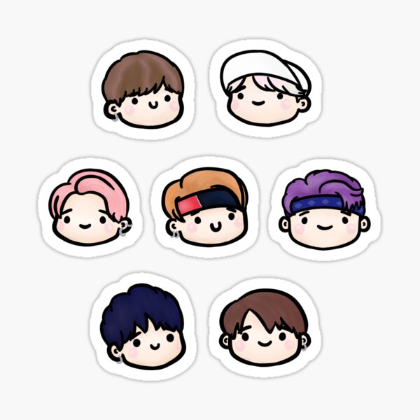 BTS Not Today Sticker