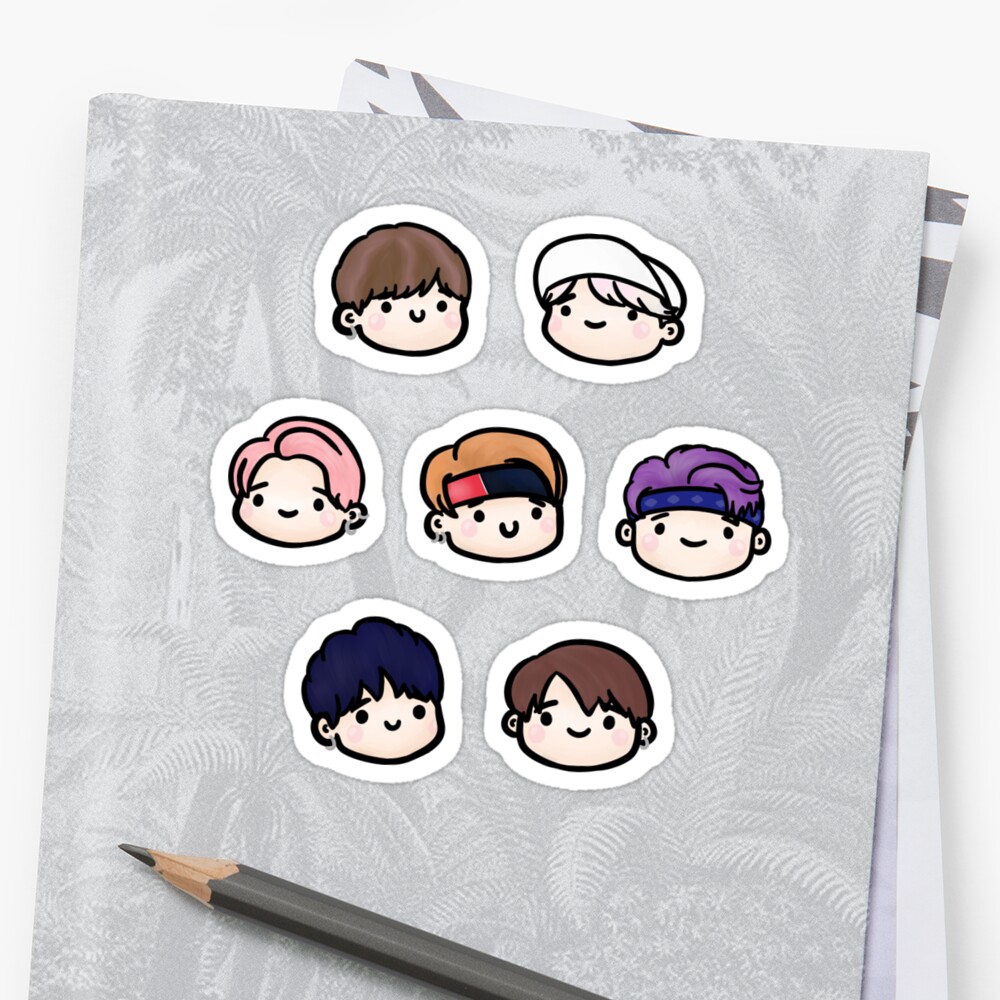  BTS  Not Today Stickers by sleepiest Redbubble