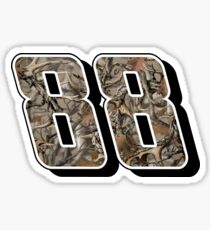 Dale Earnhardt Jr. #88 Camo Sticker