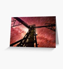 Star Trail Greeting Card