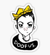 Boy King Sticker