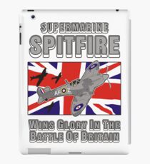 Vinilo o funda para iPad El héroe Spitfire de la batalla de Gran Bretaña