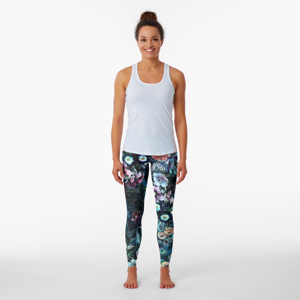 Night Garden Leggings