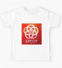 Epcot Logo - Splatter Painting Kids Tee