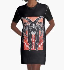 VII Graphic T-Shirt Dress