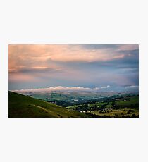 Sunset in the Peaks Photographic Print