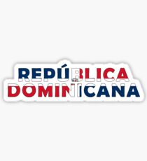 Dominican Republic - República Dominicana Sticker